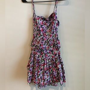 Floral romper. Size medium.